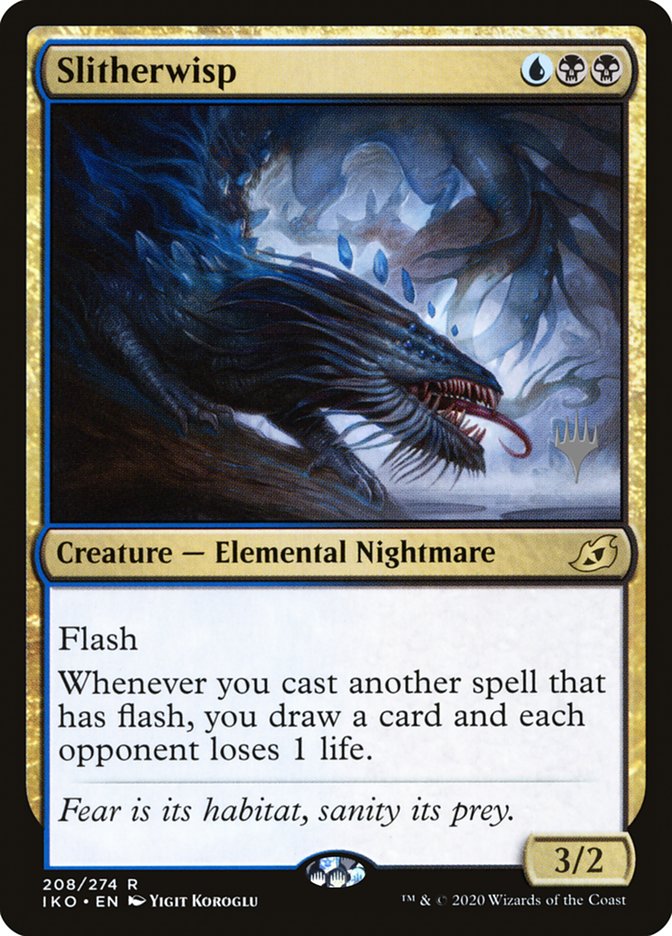 Slitherwisp (Promo Pack) [Ikoria: Lair of Behemoths Promos] Foil