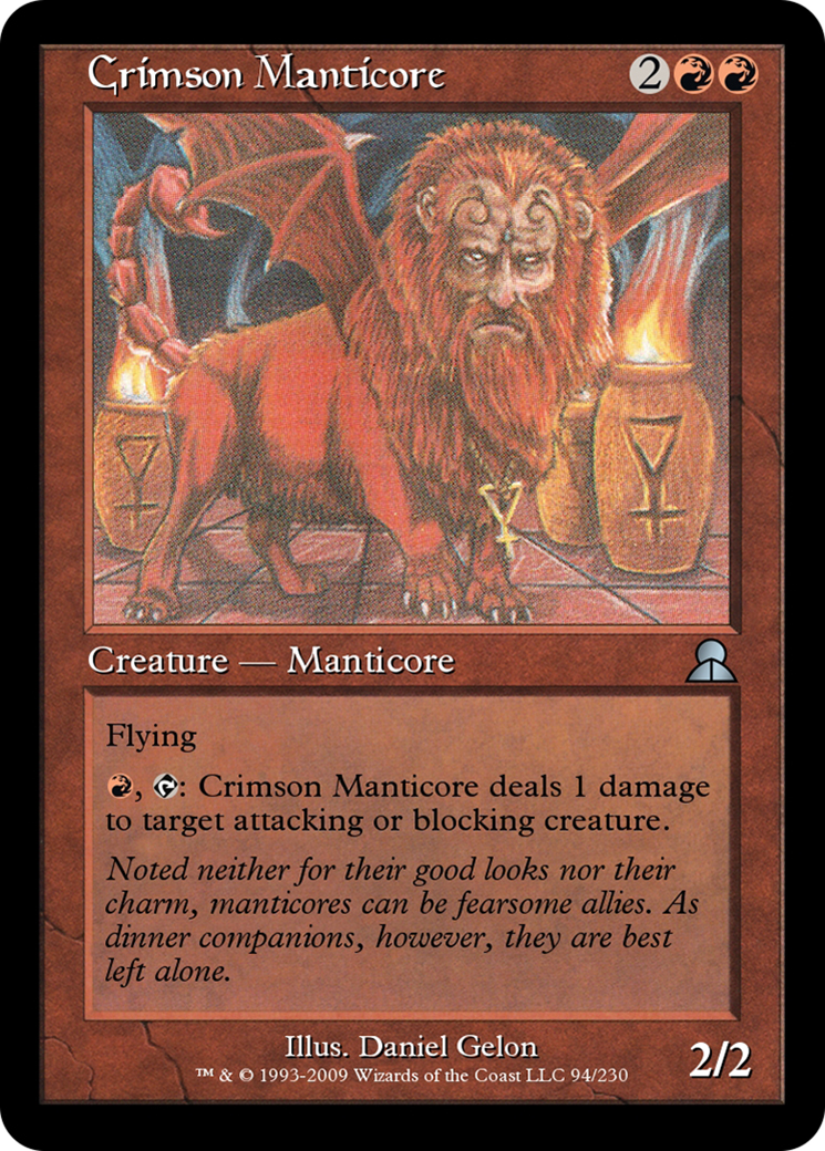 Crimson Manticore  [Masters Edition III] Foil