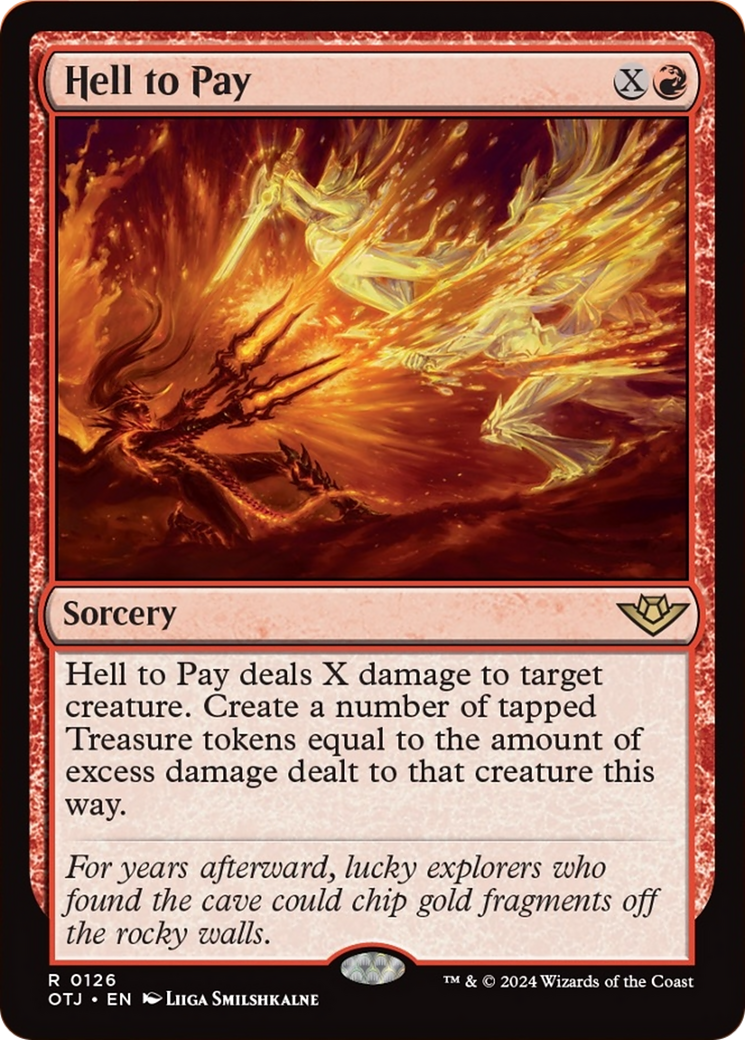 Hell to Pay [Outlaws of Thunder Junction] Foil