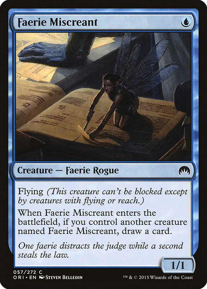 Faerie Miscreant [Magic Origins] Foil