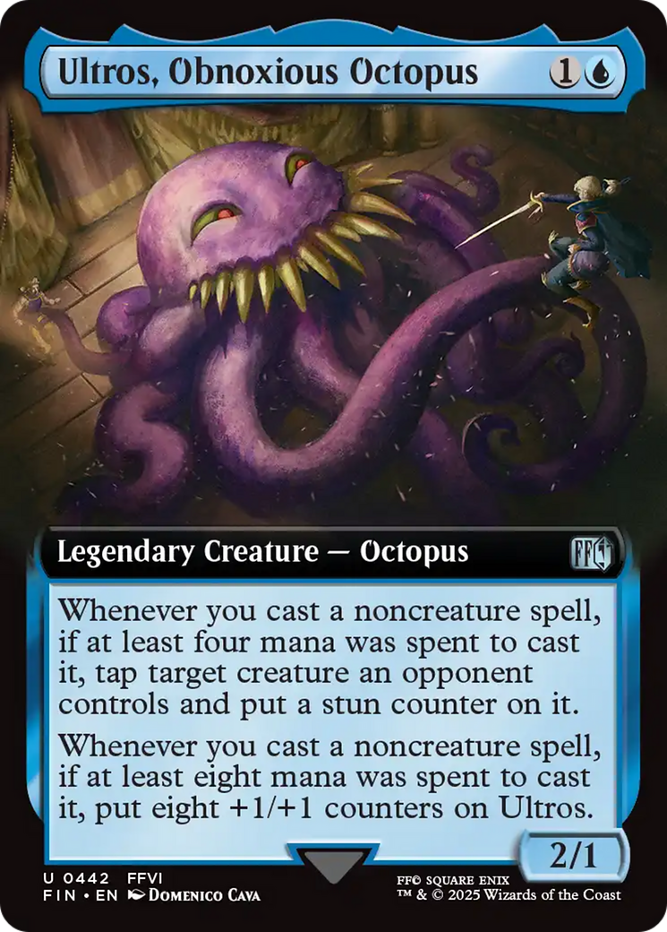 Ultros, Obnoxious Octopus (Extended Art) [FINAL FANTASY] Foil