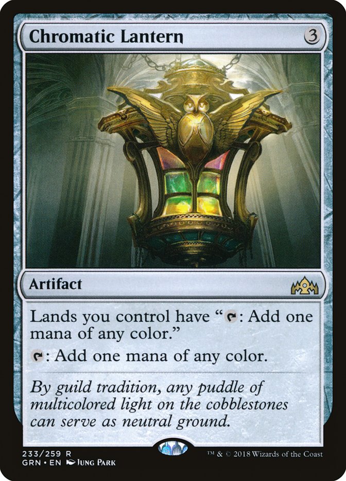 Chromatic Lantern [Guilds of Ravnica] Foil