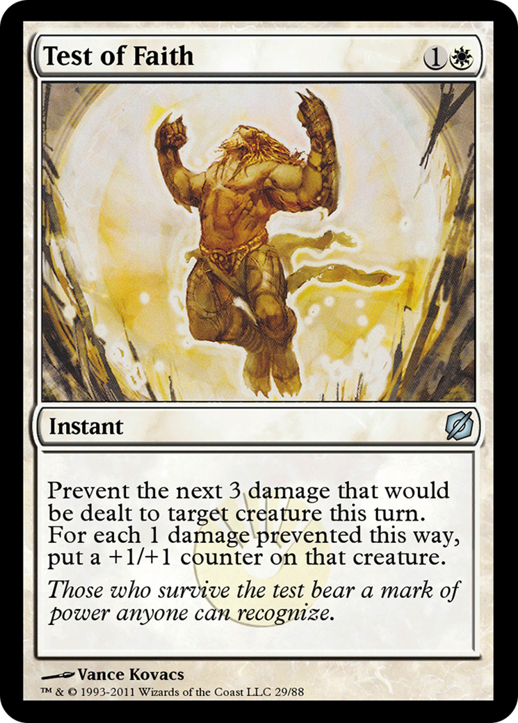 Test of Faith  [Duel Decks: Mirrodin Pure vs. New Phyrexia]