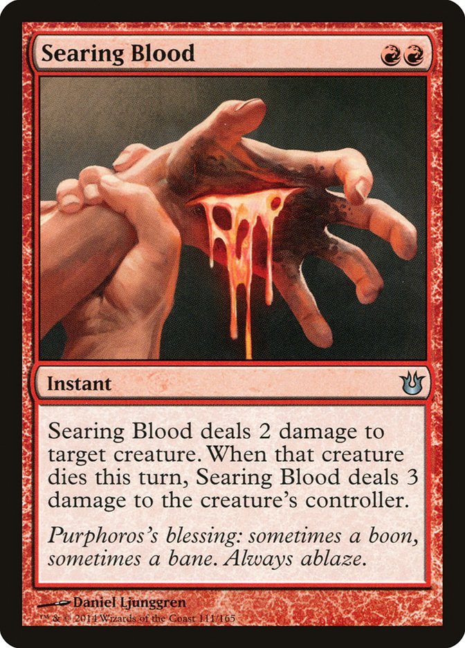Searing Blood [Born of the Gods] Foil