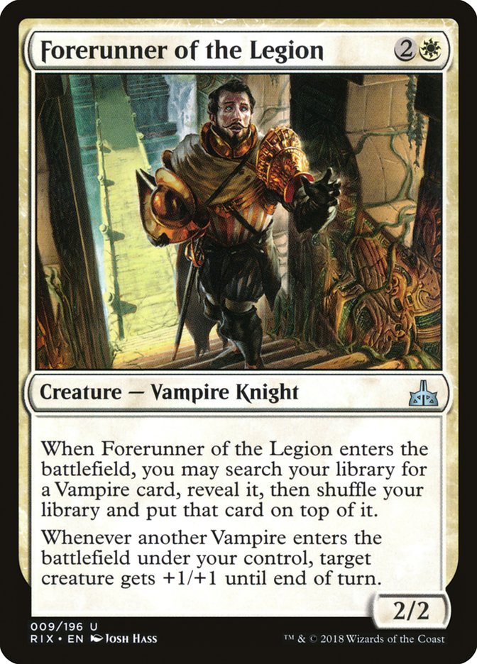 Forerunner of the Legion [Rivals of Ixalan] Foil