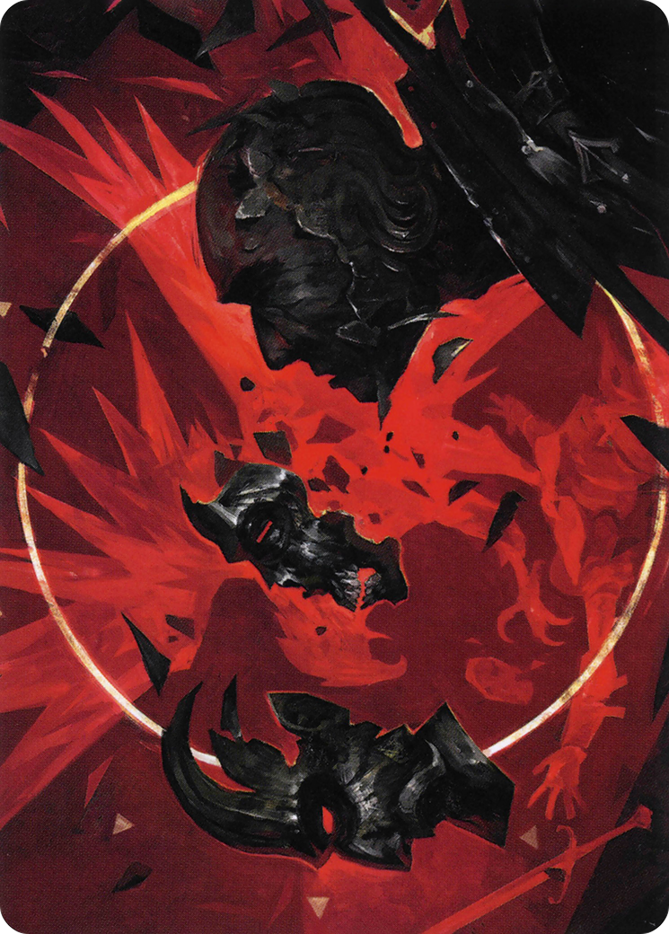Abrade // Abrade  [Crimson Vow Art Series] (Borderless)