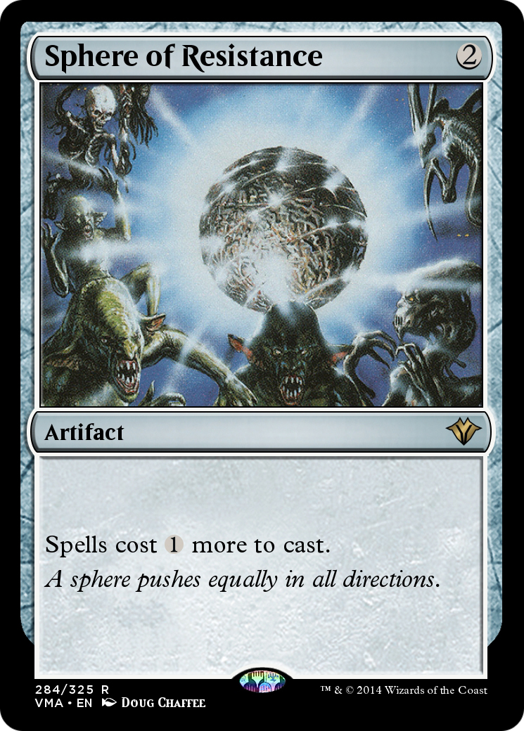 Sphere of Resistance  [Vintage Masters] Foil