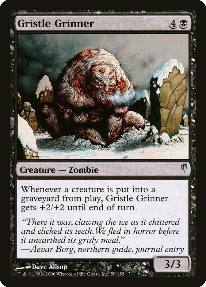 Gristle Grinner [Coldsnap] Foil