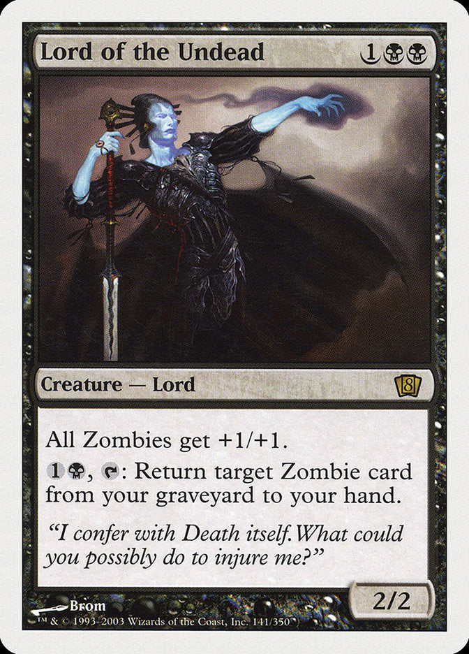 Lord of the Undead [Eighth Edition] Foil