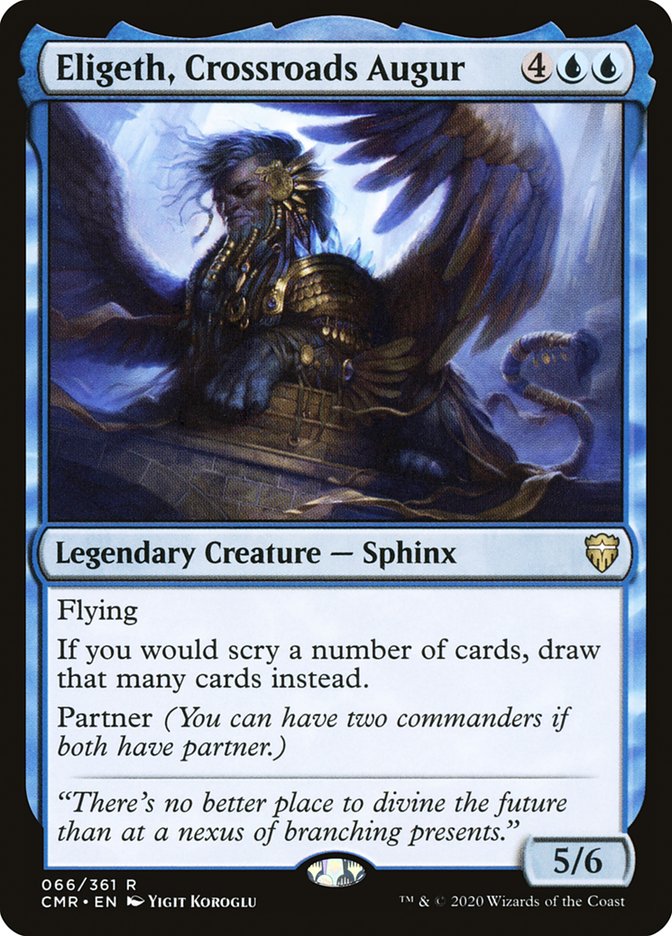 Eligeth, Crossroads Augur [Commander Legends] Foil