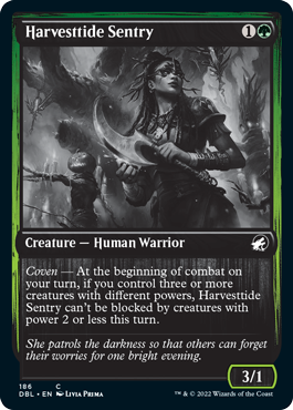Harvesttide Sentry [Innistrad: Double Feature] Foil