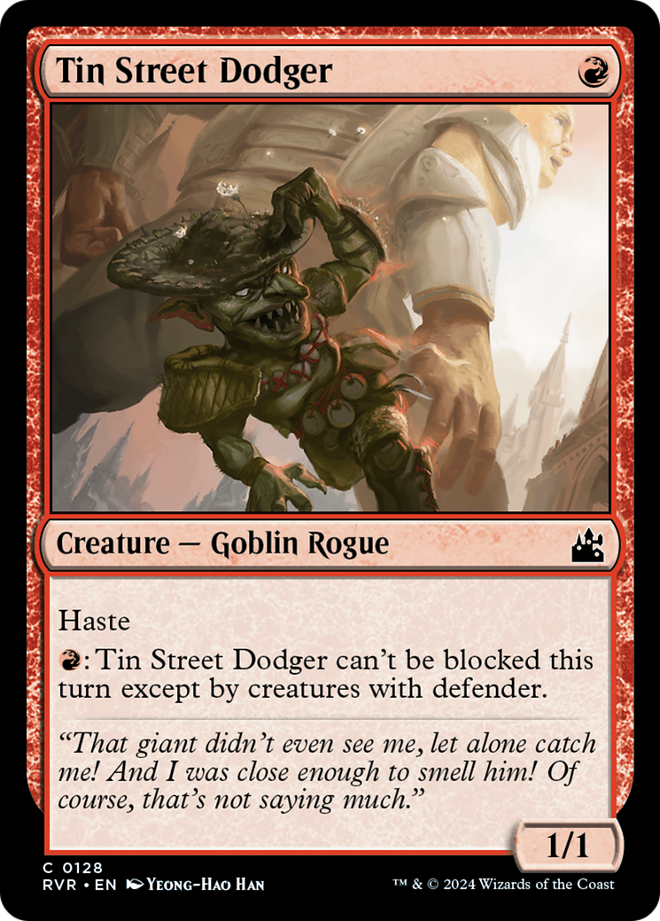 Tin Street Dodger [Ravnica Remastered] Foil