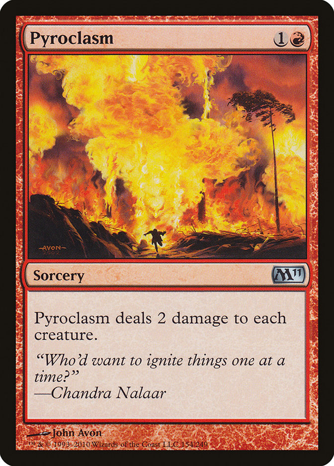 Pyroclasm [Magic 2011] Foil
