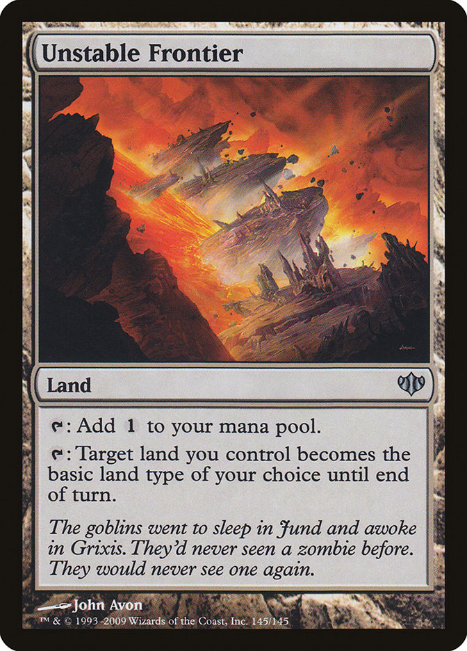 Unstable Frontier [Conflux] Foil