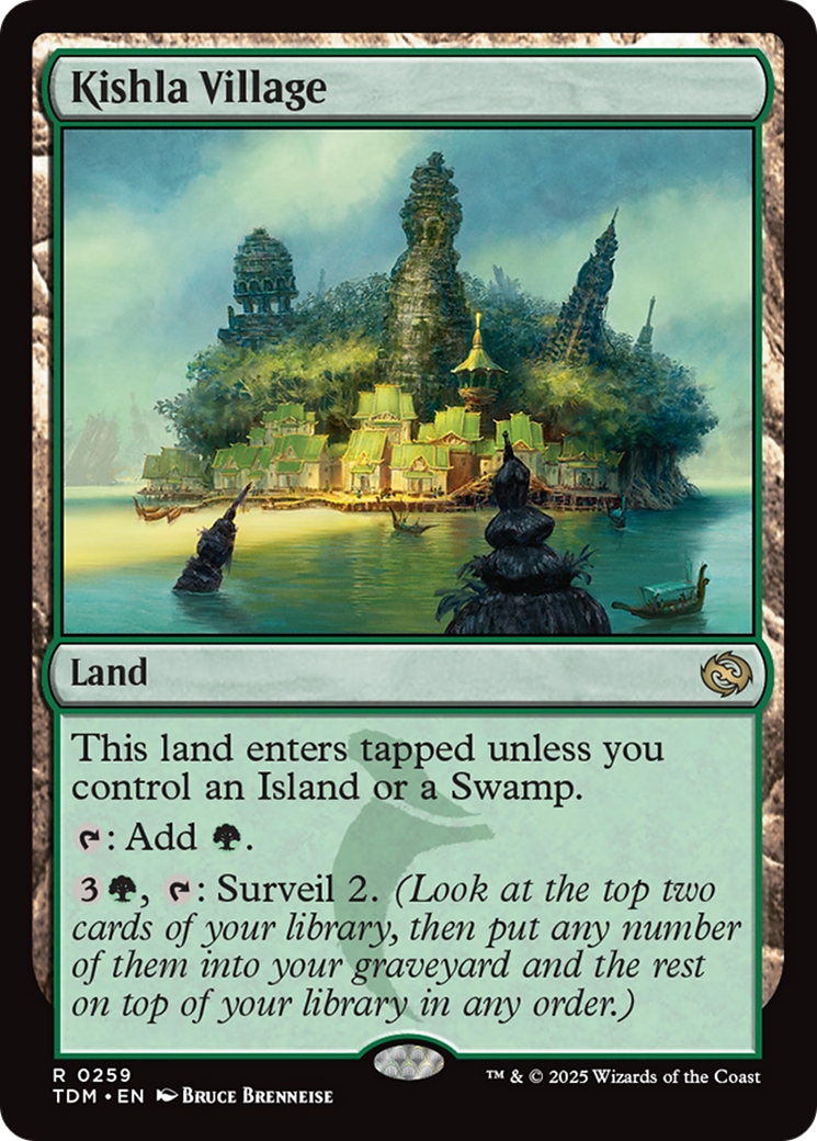 Kishla Village [Tarkir: Dragonstorm] Foil