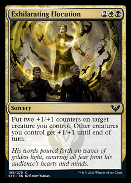 Exhilarating Elocution [Strixhaven: School of Mages] Foil