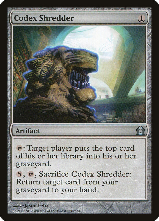 Codex Shredder [Return to Ravnica] Foil