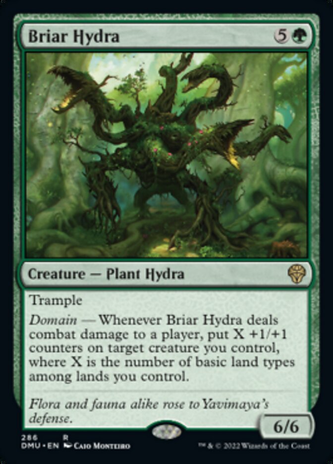Briar Hydra [Dominaria United] Foil