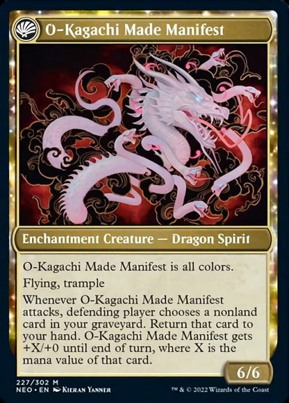 The Kami War // O-Kagachi Made Manifest [Kamigawa: Neon Dynasty] Foil
