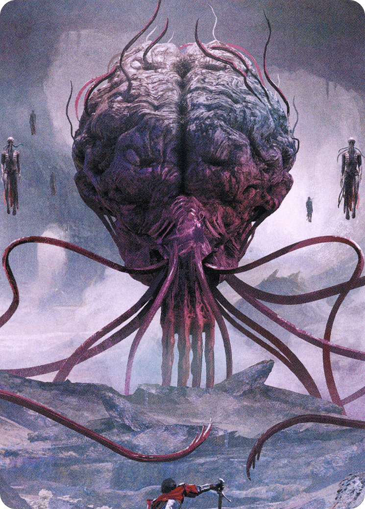 Elder Brain // Elder Brain  [Battle for Baldur's Gate Art Series] (Borderless) Foil