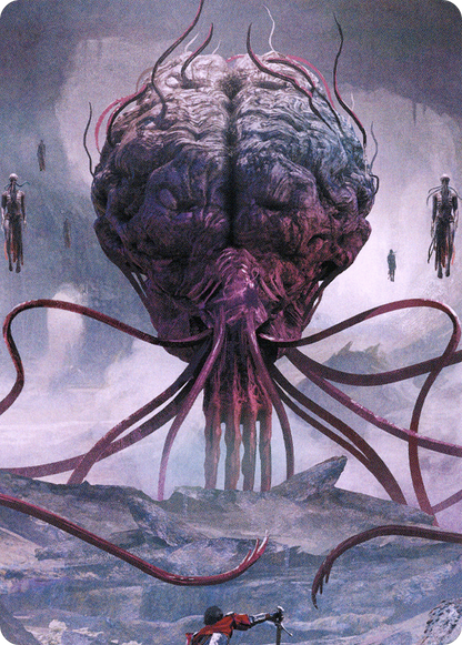 Elder Brain // Elder Brain  [Battle for Baldur's Gate Art Series] (Borderless) Foil