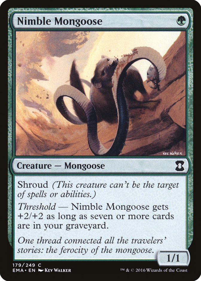 Nimble Mongoose [Eternal Masters] Foil