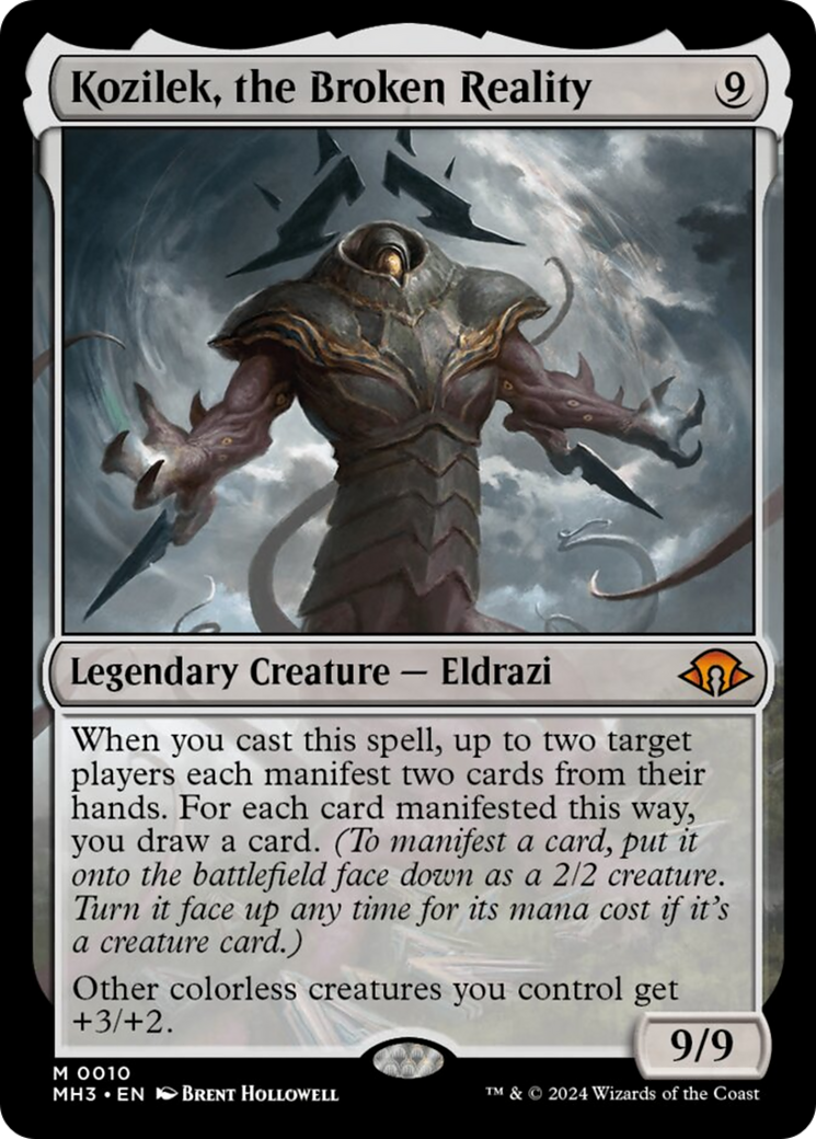Kozilek, the Broken Reality [Modern Horizons 3] Foil