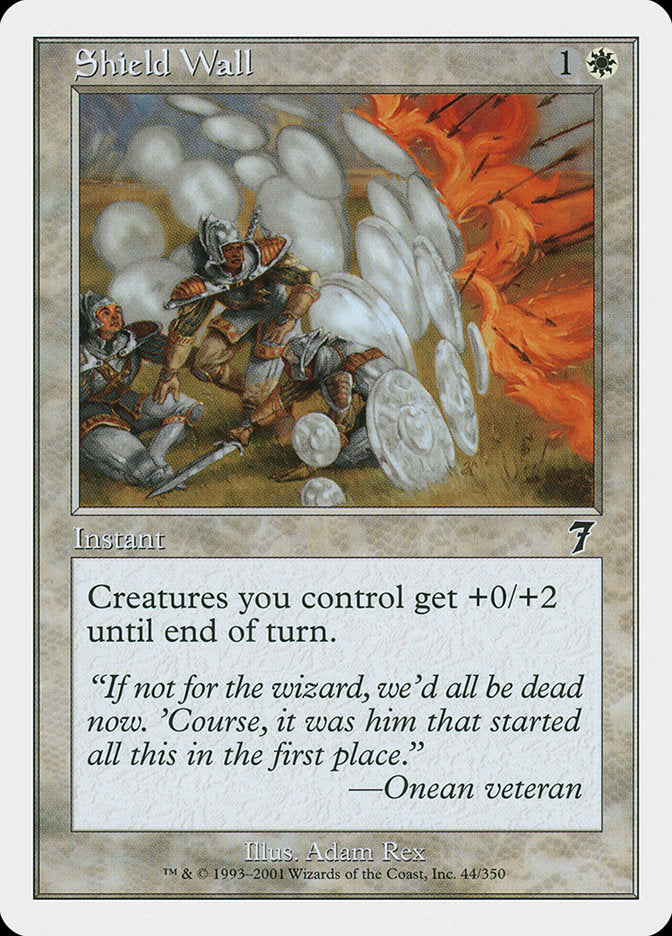Shield Wall [Seventh Edition] Foil