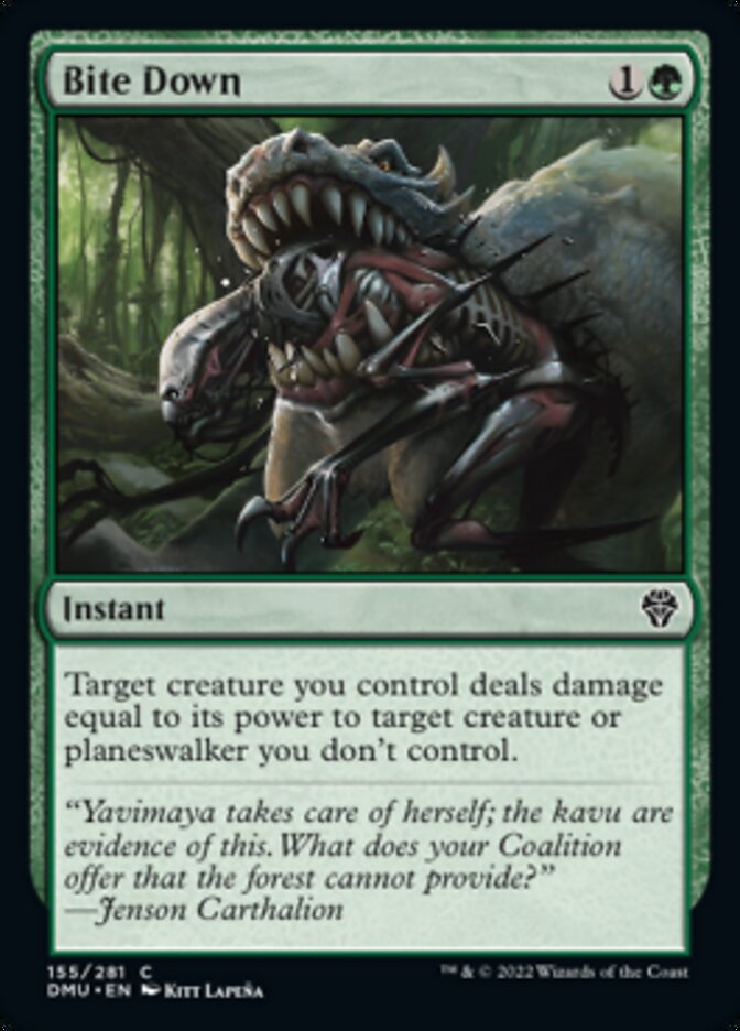Bite Down [Dominaria United] Foil