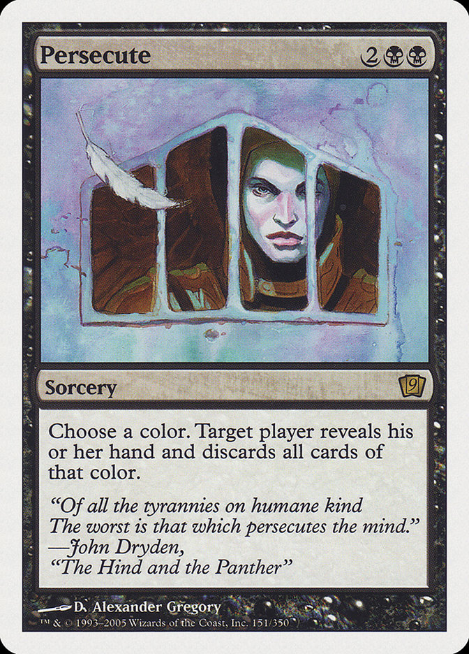 Persecute [Ninth Edition] Foil
