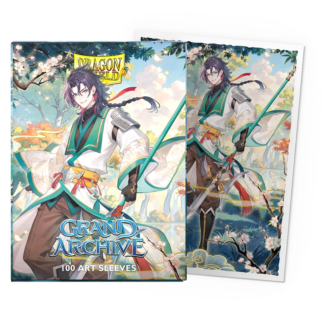 Dragon Shield: Sleeves – Matte Art – Grand Archive: Jin, Fate Defiant