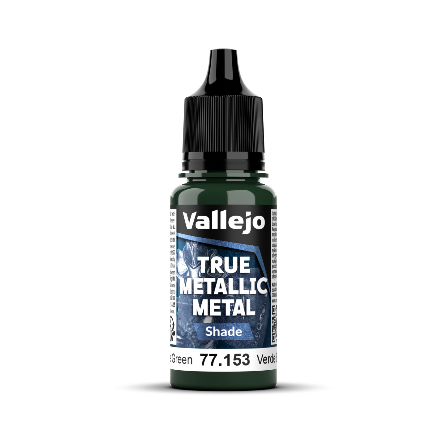 Vallejo True Metallic Metal: Shade - Beetle Green 18 ml