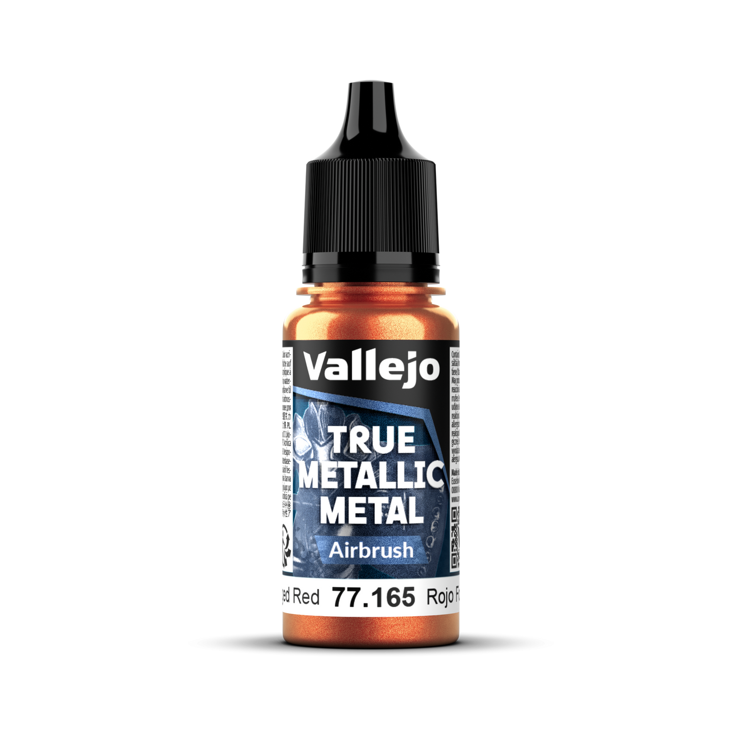 Vallejo True Metallic Metal: Airbrush - Forged Red 18 ml