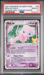 Mew EX Pokemon Celebrations Classic Collection #88 PSA 10