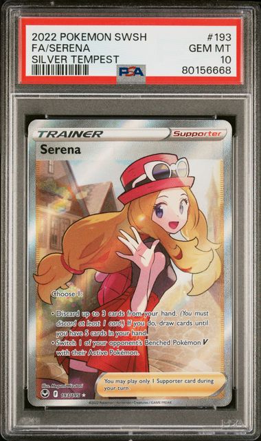 Serena Silver Tempest #193 PSA 10