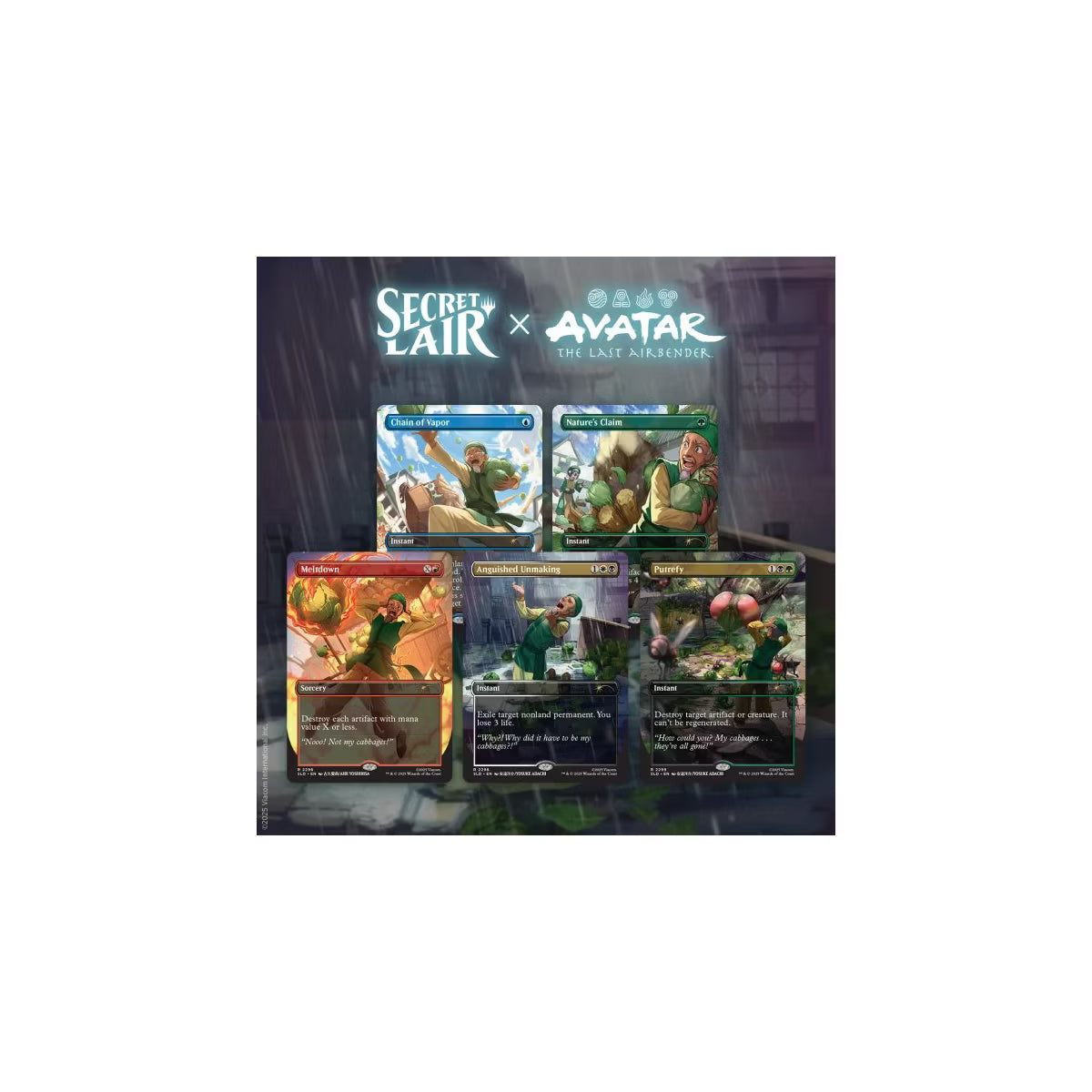 Secret Lair x Avatar: The Last Airbender - My Cabbages! (Non-Foil)