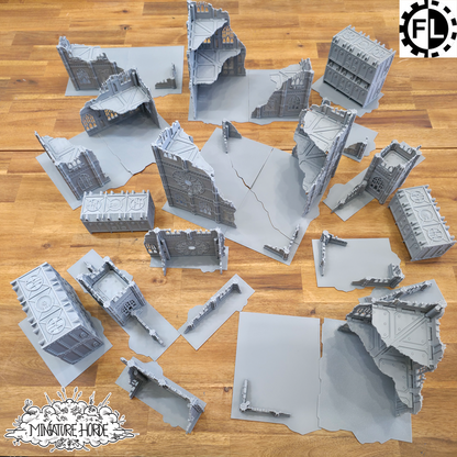 11th Edition Folding Terrain - Gothic Set (Made to Order)