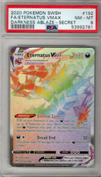 Eternatus VMAX Darkness Ablaze #192 PSA 8