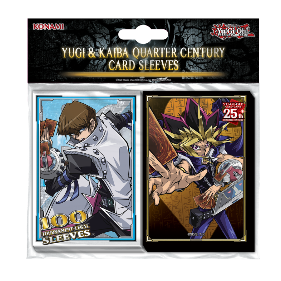 Yu-Gi-Oh! - Yugi & Kaiba Quarter Century Card Sleeves