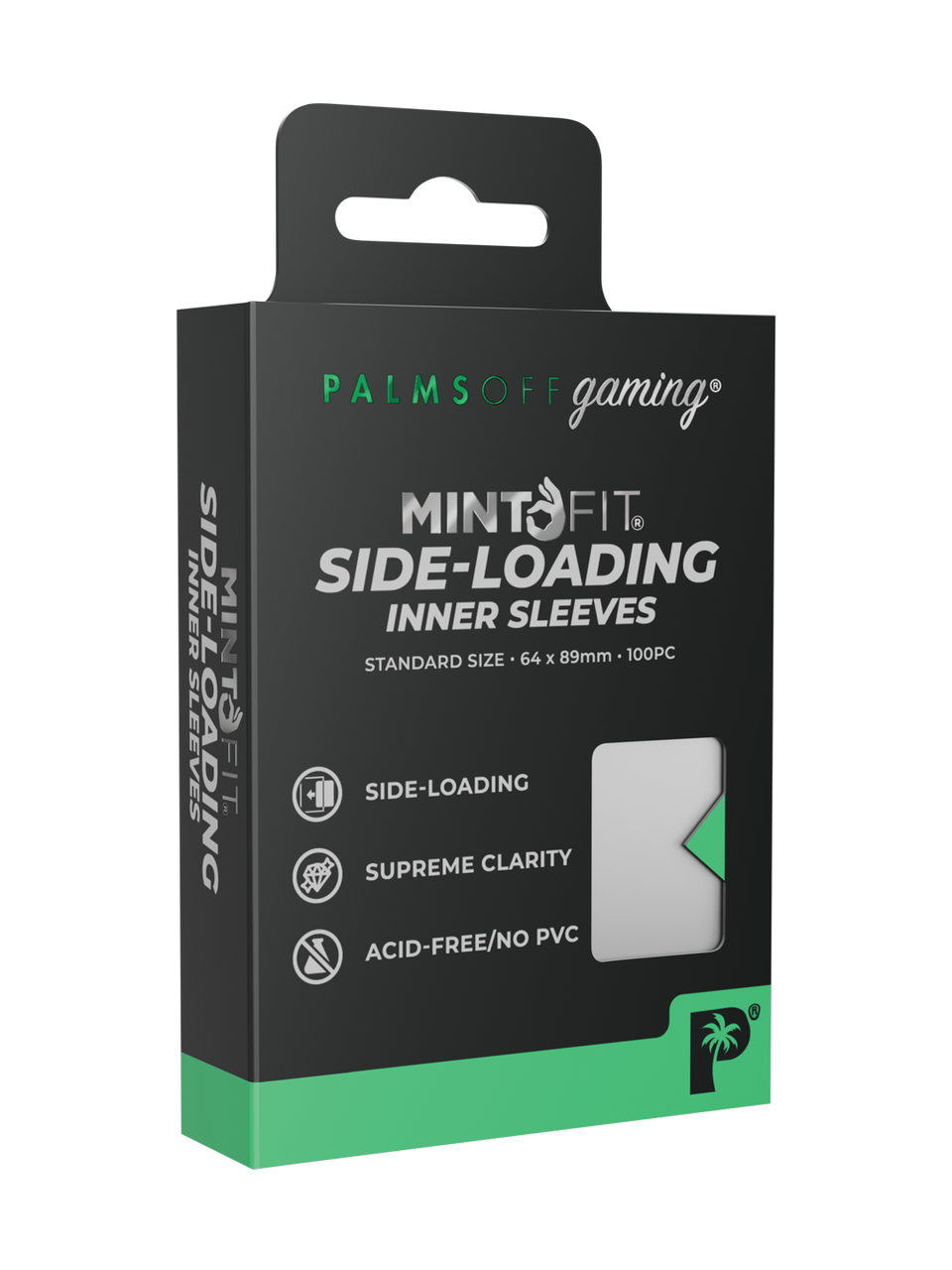 Mintfit Inner Sleeves Standard Size - SIDE LOAD SLEEVES (Palms Off Gaming)