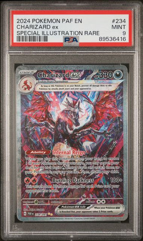 Charizard EX Paldean Fates #234 PSA 9