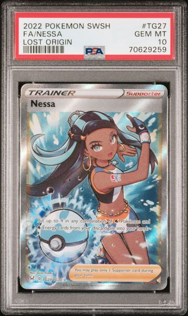 Nessa Lost Origin #TG27 PSA 10