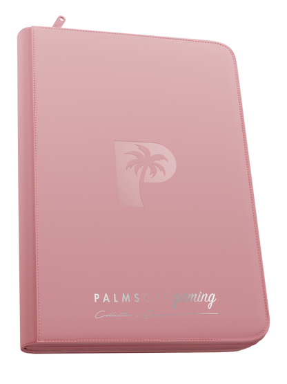 Collector's Series TOP LOADER Zip Binder (pink)