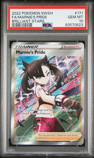 Marnie's Pride Brilliant Stars #171 PSA 10