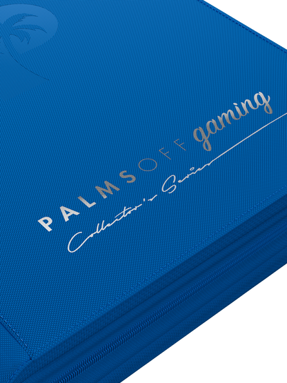 Collector's Series 4 Pocket Zip Trading Card Binder - BLUE