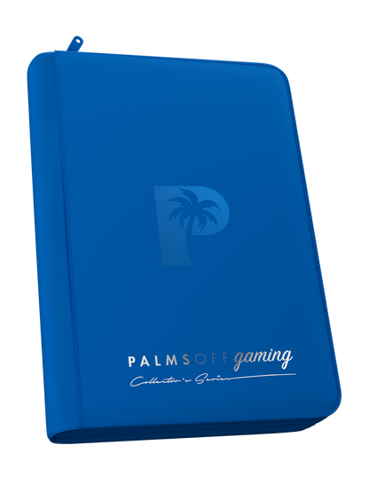 Collector's Series 4 Pocket Zip Trading Card Binder - BLUE