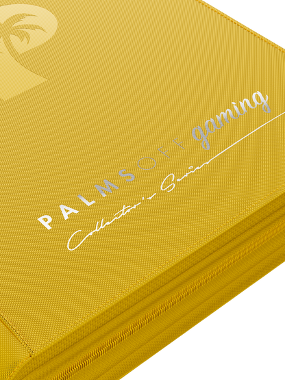 Collector's Series 4 Pocket Zip Trading Card Binder - YELLOW