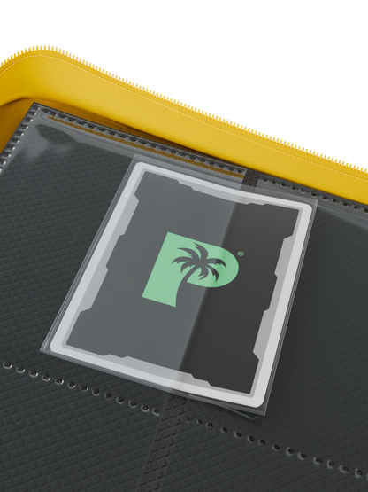 Collector's Series 4 Pocket Zip Trading Card Binder - YELLOW
