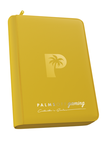 Collector's Series 4 Pocket Zip Trading Card Binder - YELLOW