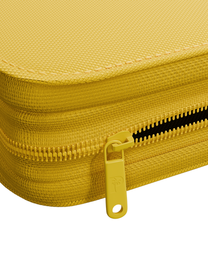 Collector's Series 4 Pocket Zip Trading Card Binder - YELLOW